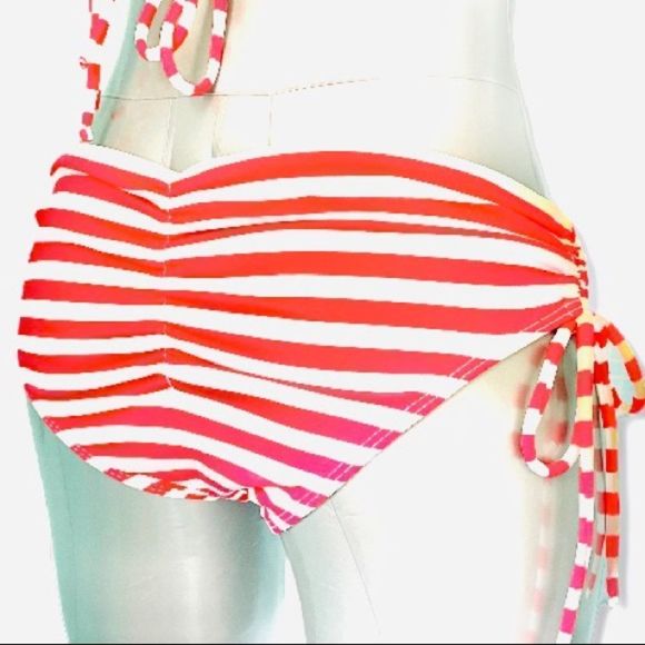 RYGY SPORT Red Strip Bikini Set - Picture 4 of 9